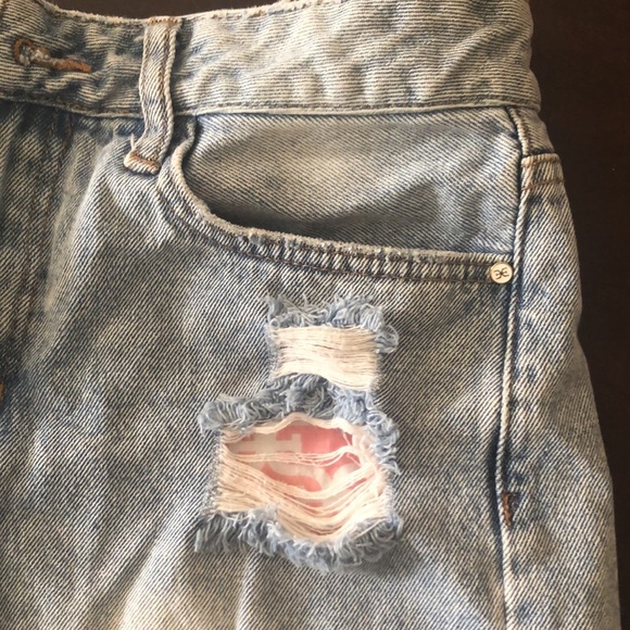 NWOT SAM ELDEMAN Stiletto High Rise Denim Short - Picture 5 of 6